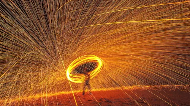 Light Painting with Light Tubes and Burning Steel Wool - GlobalPhotoClub