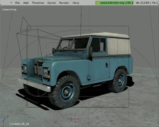 Land Rover Blender Game Engine on Vimeo