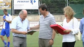 Homenatge a l'expresident del CE Sabadell