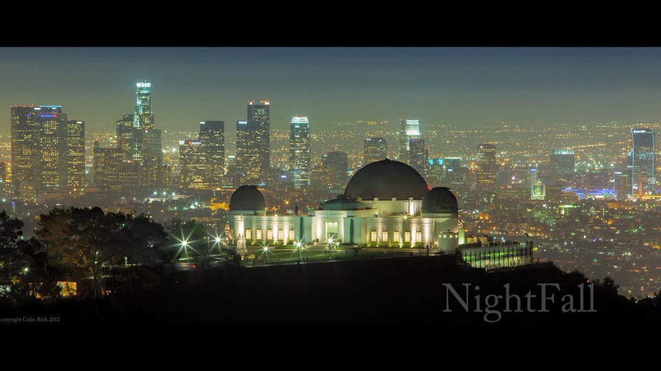 Nightfall - Los Angeles Timelapse