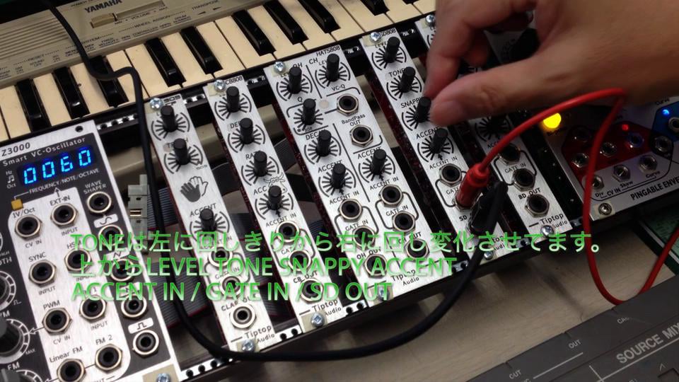 Tiptop audio SD808 BD808 HATS808 CB808 909CP by JUNCTIONMUSIC and