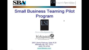 SBA Teaming Pilot Program