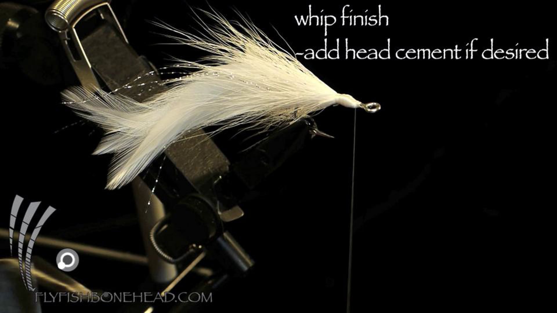 Lefty’s Deceiver – All White : FLYFISHBONEHEAD