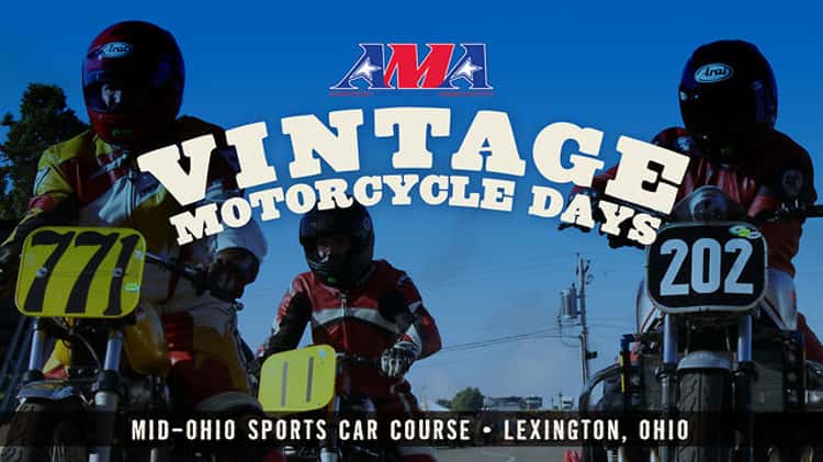 Ama vintage deals motorcycle days