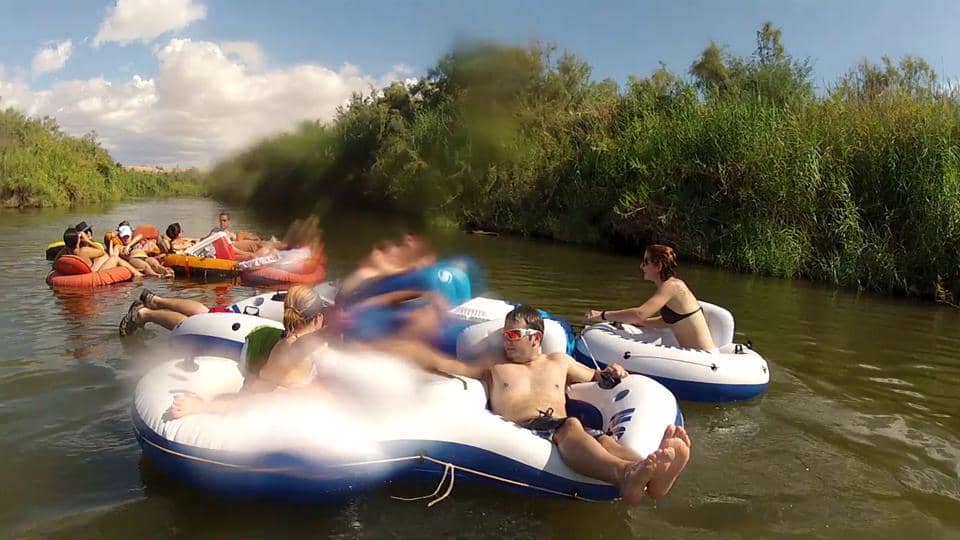 Tubing Colorado River in Yuma, Arizona on Vimeo