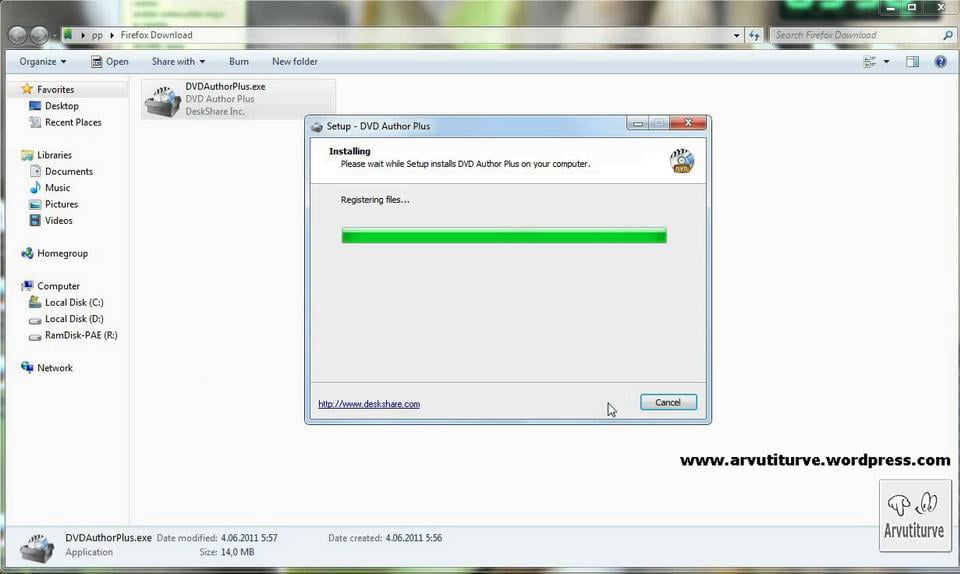 Burn DVD videos, burn bootable ISO, burn any file to DVD or CD, burn audio to CD/DVD DVD