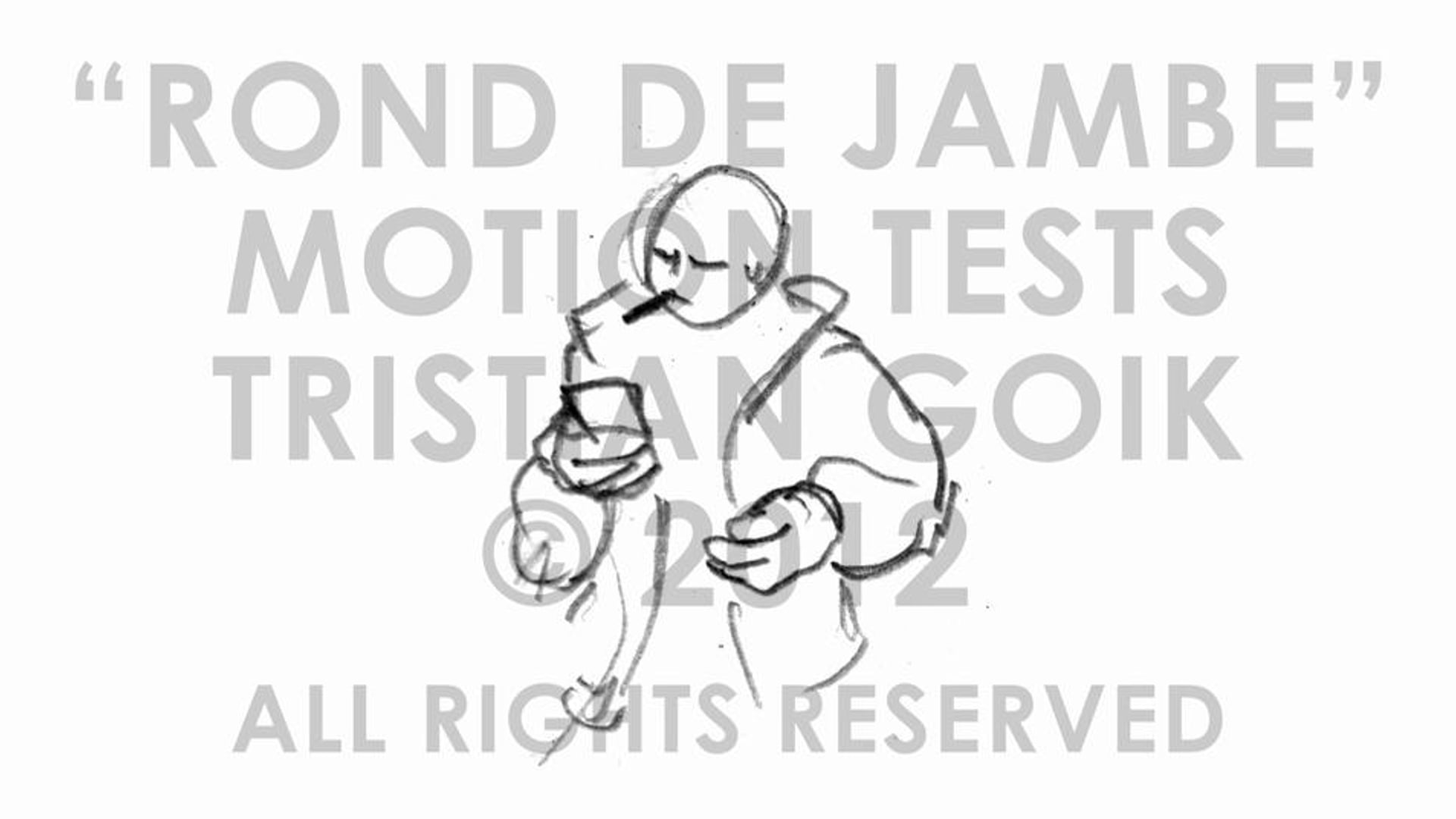 Rond de Jambe - Motion Tests