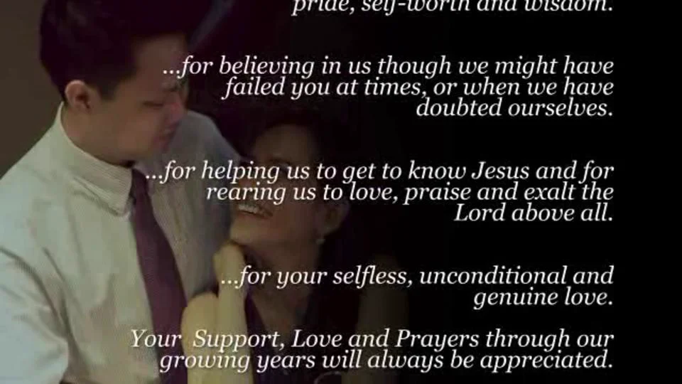 Tribute to Parents [Revised] on Vimeo