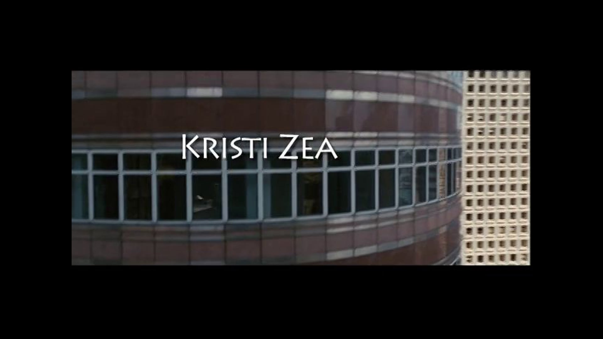 Kristi Zea Sizzle Reel (6min)