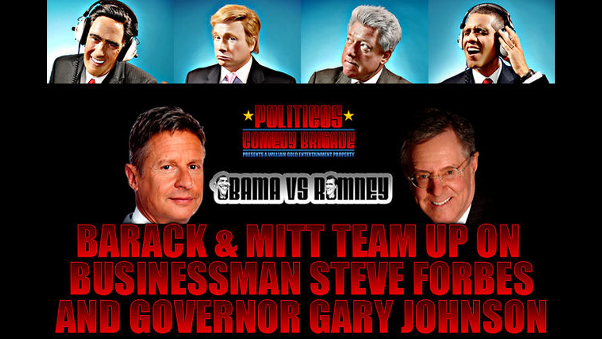 Promotional video thumbnail 3 for Politicos Comedy Brigade