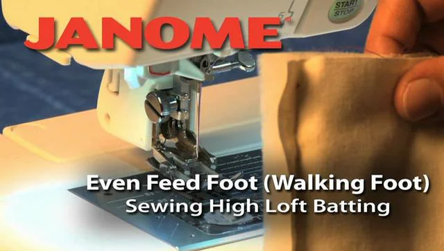 Alphasew Even Feed Walking Foot with Teeth - Part # P60400