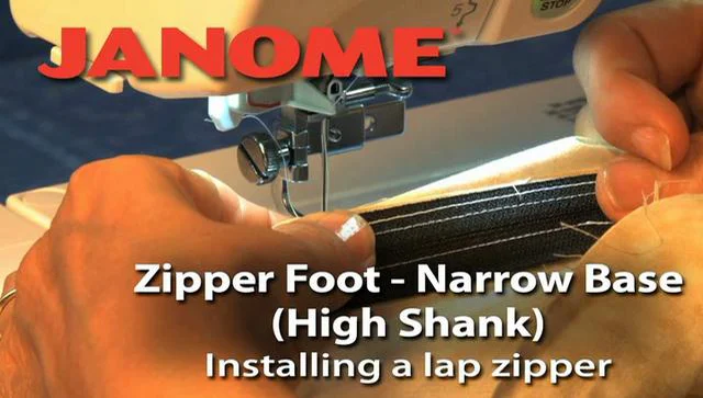 Brother X59370021 Zipper Foot I Replaces All Prior Snap On Zipper Feet,  using Standard Center Needle Position, No need for Left or Right Position