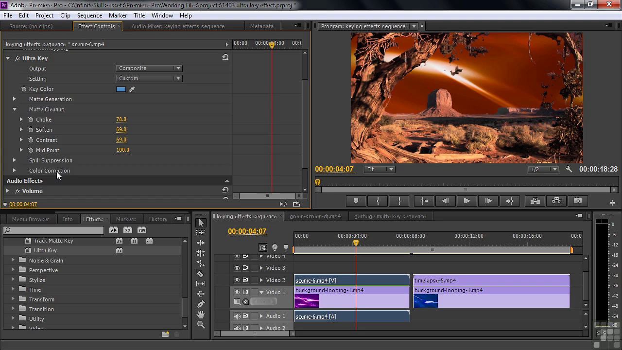 Как наложить картинку на видео в adobe premiere pro