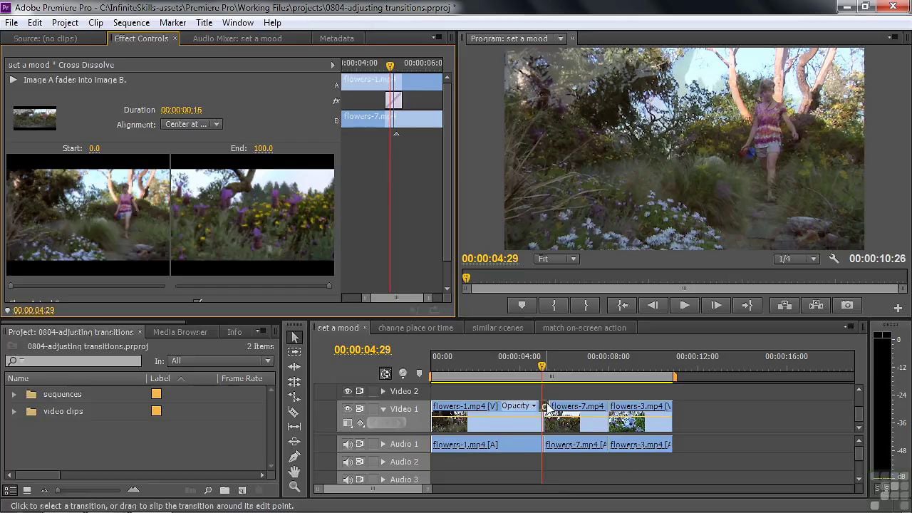 Как обрезать картинку в premiere pro