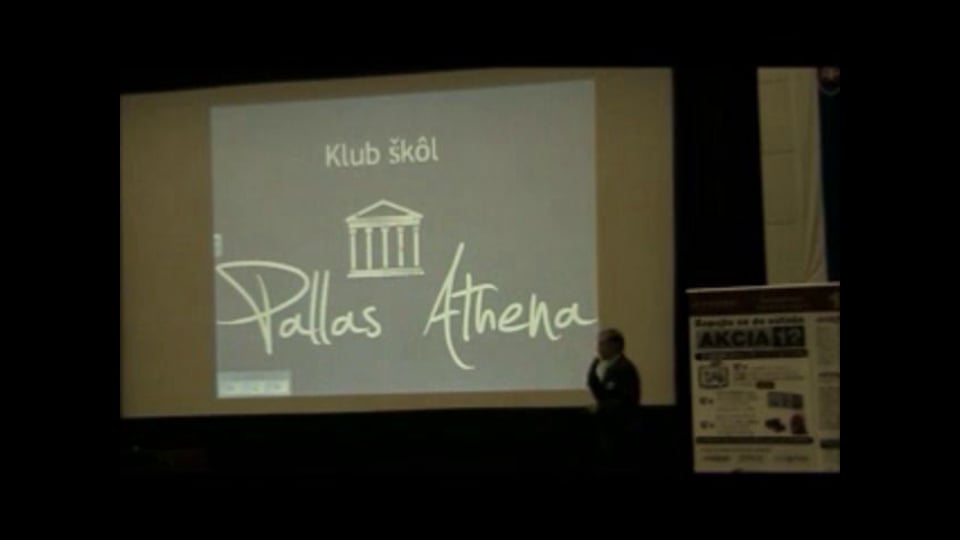 Peter Halák - Klub škôl Pallas Athena