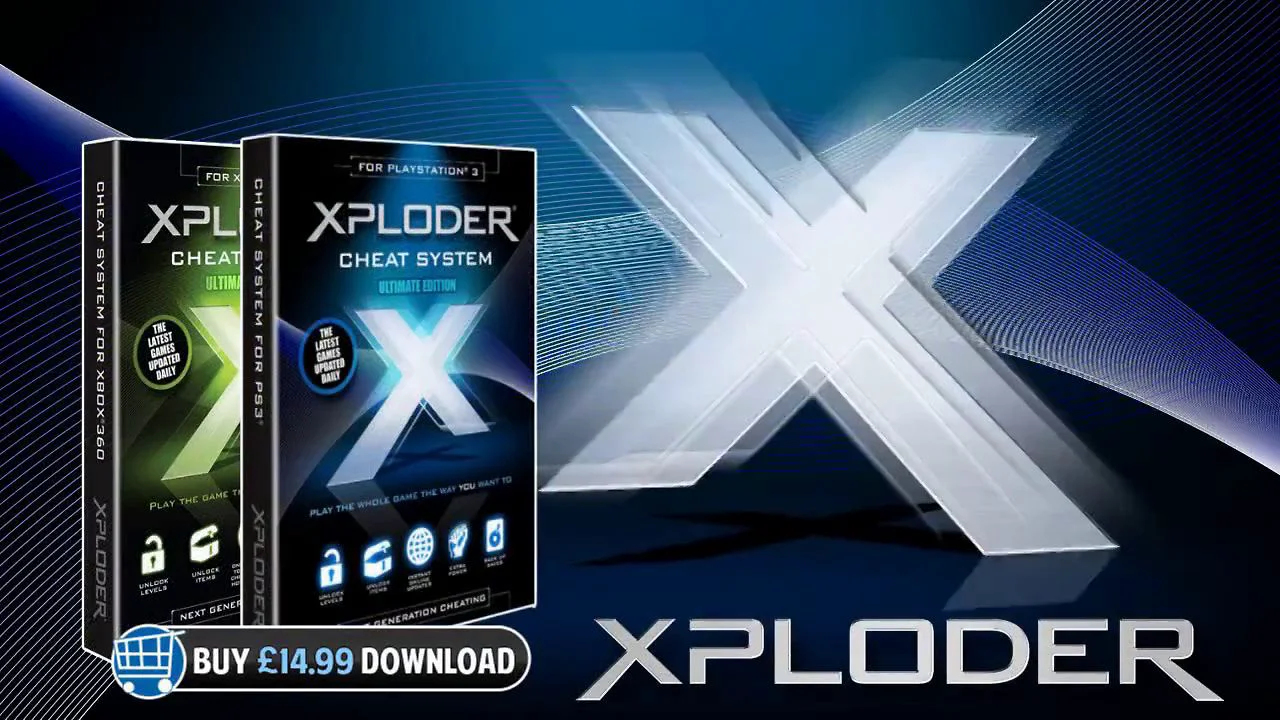 Xploder PS3 and Xbox 360 Cheat Saves System