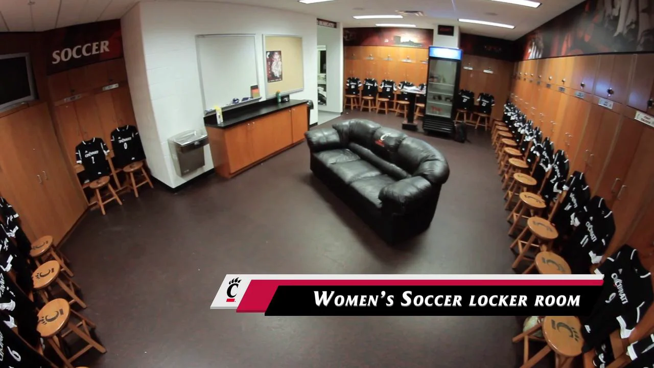 University of Cincinnati Women's Soccer Locker Room on Vimeo