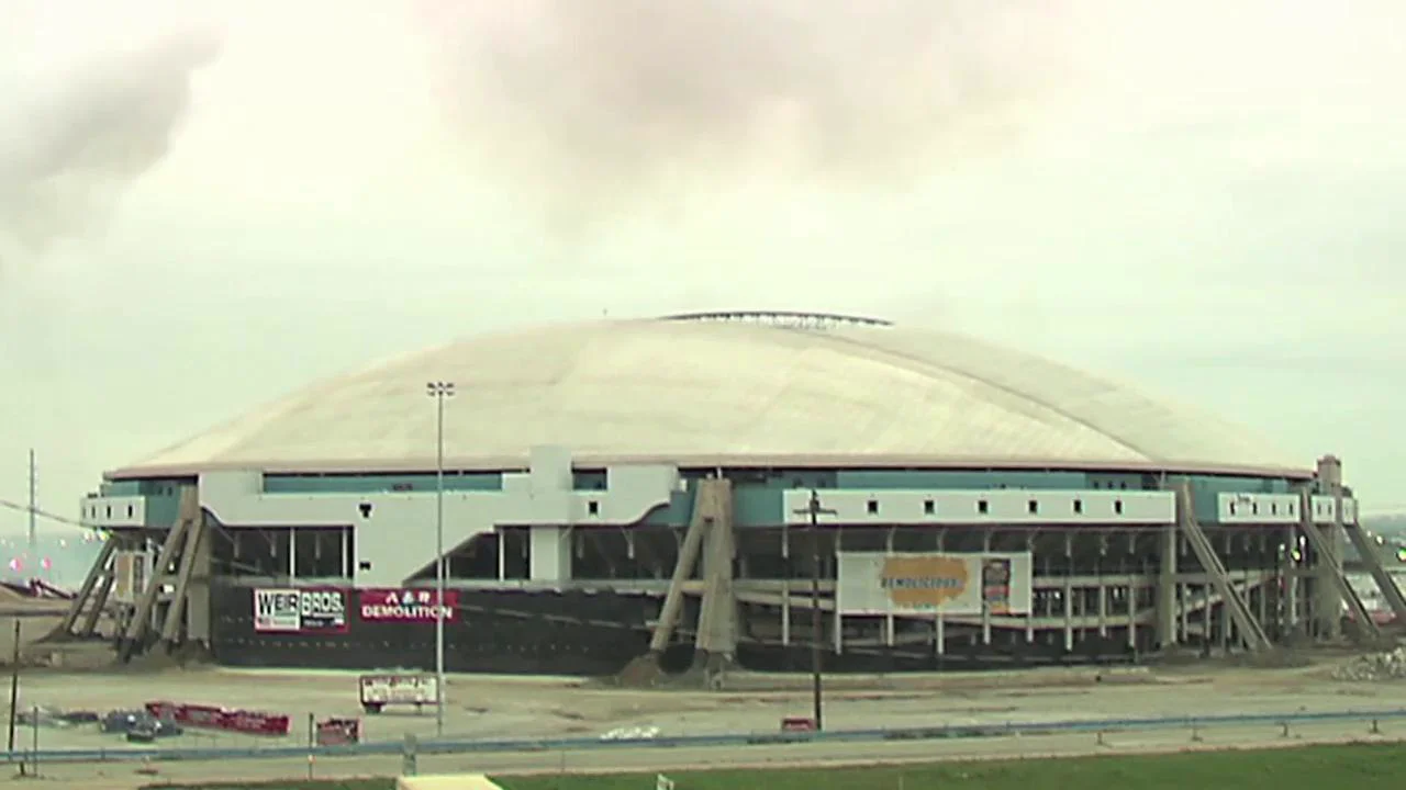 Texas Stadium Implosion - CBS News