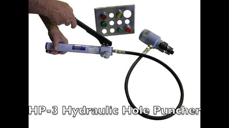 RW-M2 Electric Hydraulic Hole Puncher By Stainelec Hydraulic