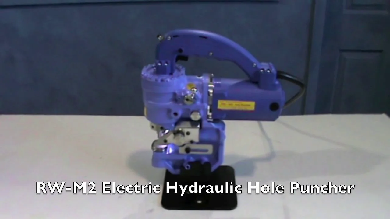 RW-M2 Electric Hydraulic Hole Puncher By Stainelec Hydraulic Equipment 