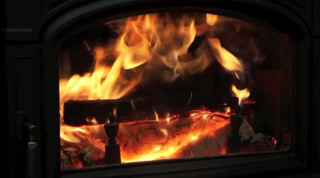 Lopi Cape Cod Stove Burning Footage on Vimeo