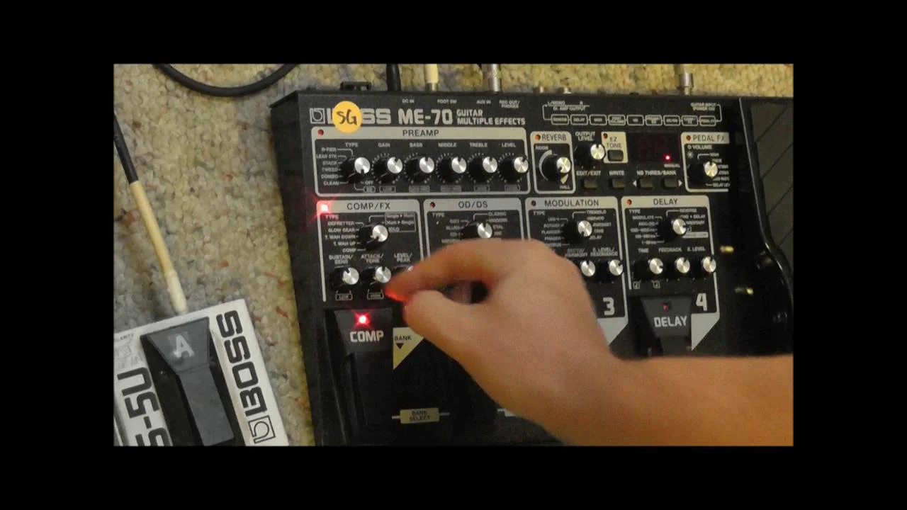 Using The AMPD Guitar Pedals 4: ME "manual mode"