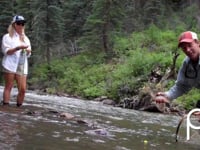 Telluride Fly Fishing Guide Pancho Winter and Charly Silver Fish the Dolores River, Colorado. 