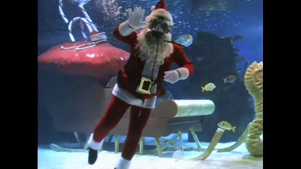 "Scuba Santa" for Newport Aquarium