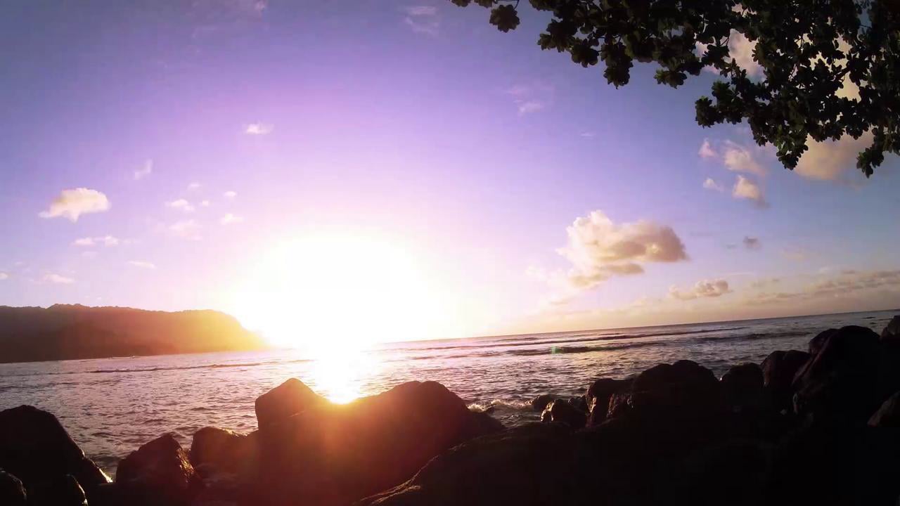 Hawaii Kauai Sunset Time Lapse on Vimeo