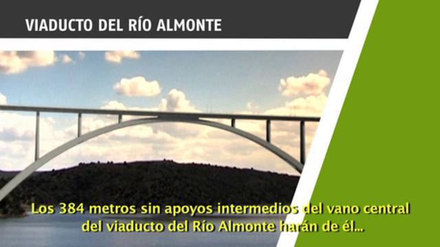 LAV Extremadura. Viaducto del río Almonte. Versión Subtitulada
