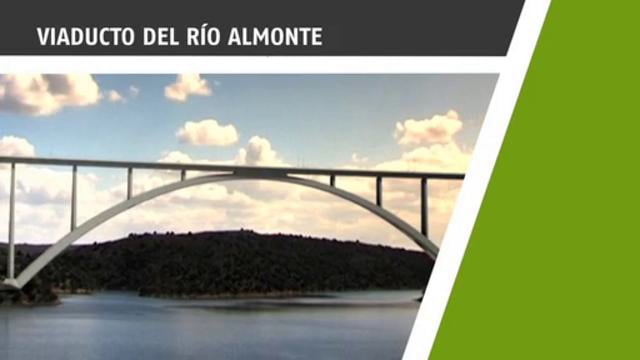 LAV Extremadura. Viaducto del río Almonte