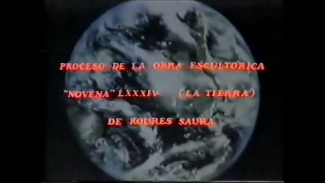 PROCESO DE LA ESCULTURA "LA TIERRA" 1984
