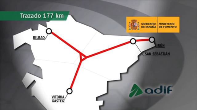 LAV Vitoria-Bilbao-San Sebastián (túnel de San Andrés)