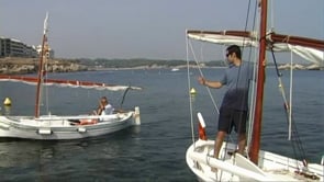 Trobada de vela llatina a l'Escala