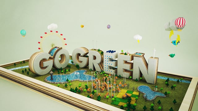 gogreen - motion graphics 
