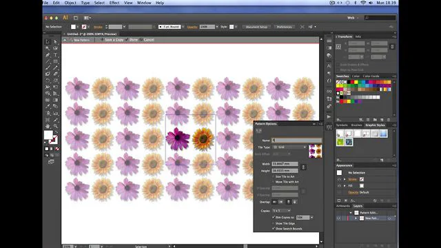 making a pattern 3 on Vimeo