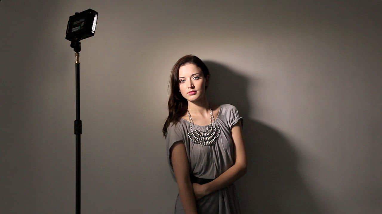 using LED video light for photography on Vimeo