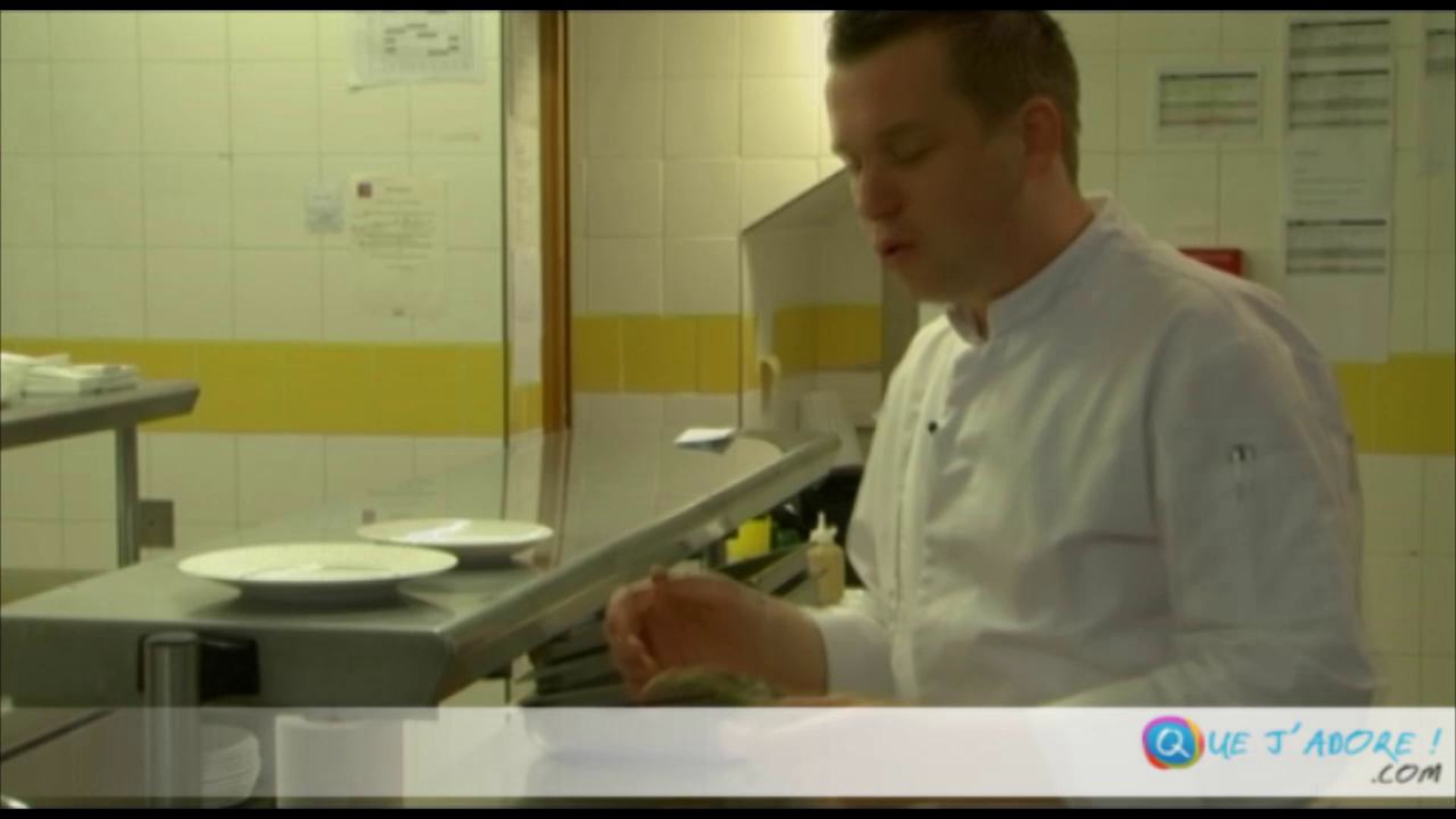 La cuisine de l'été avec David Fricaud : Millefeuille de canard et d'asperges - Quejadore.com