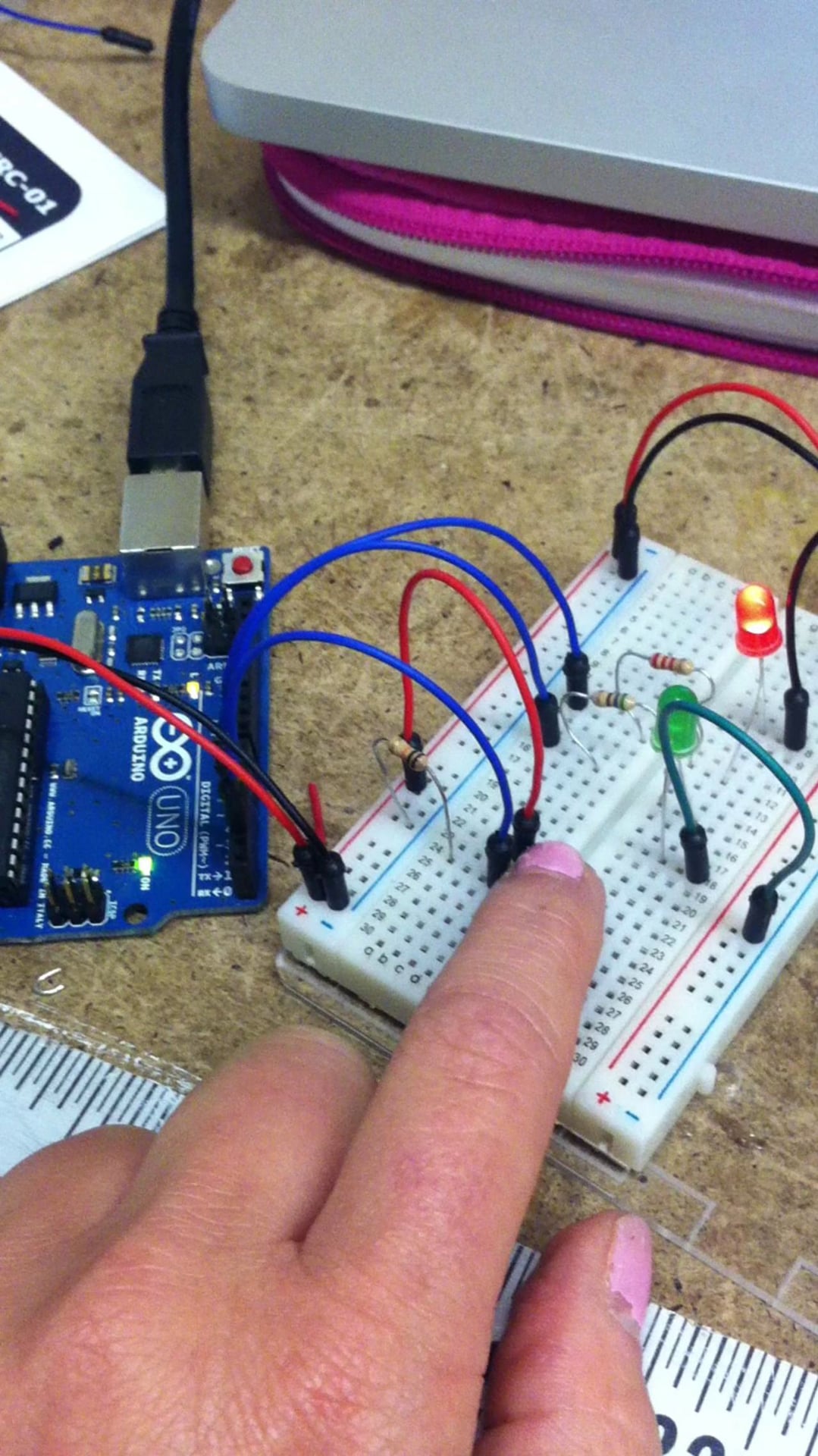 First Arduino Program in Action on Vimeo