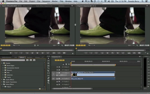 premiere pro white balance