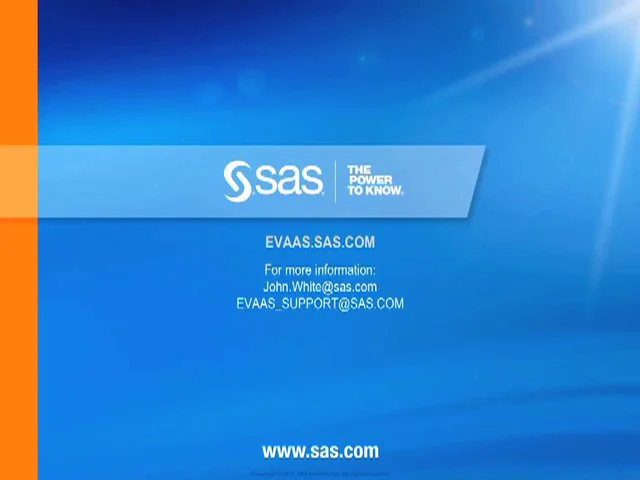 SAS: Value Added Model for TLE
