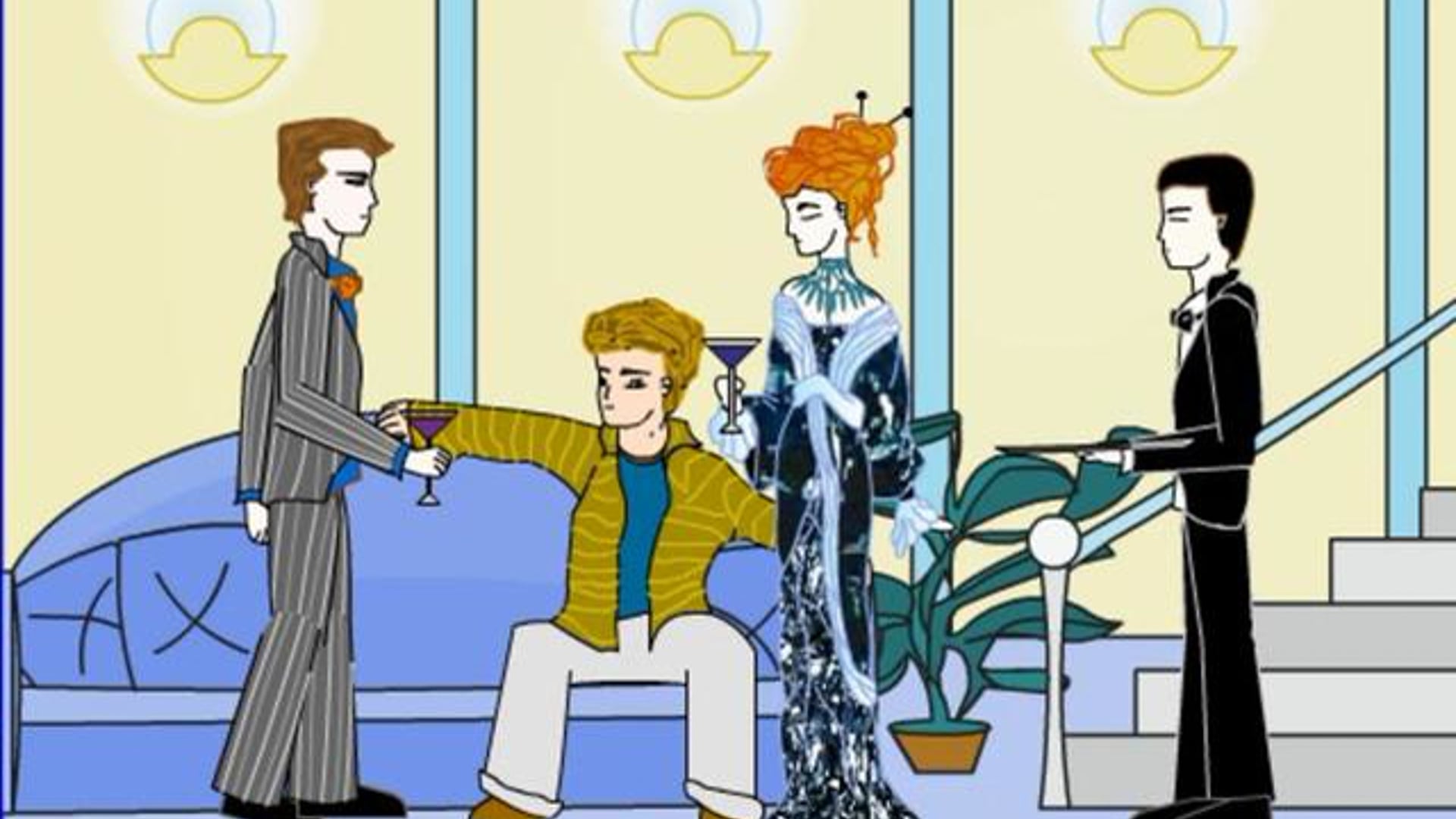 Babylon Revisited (high school animation)