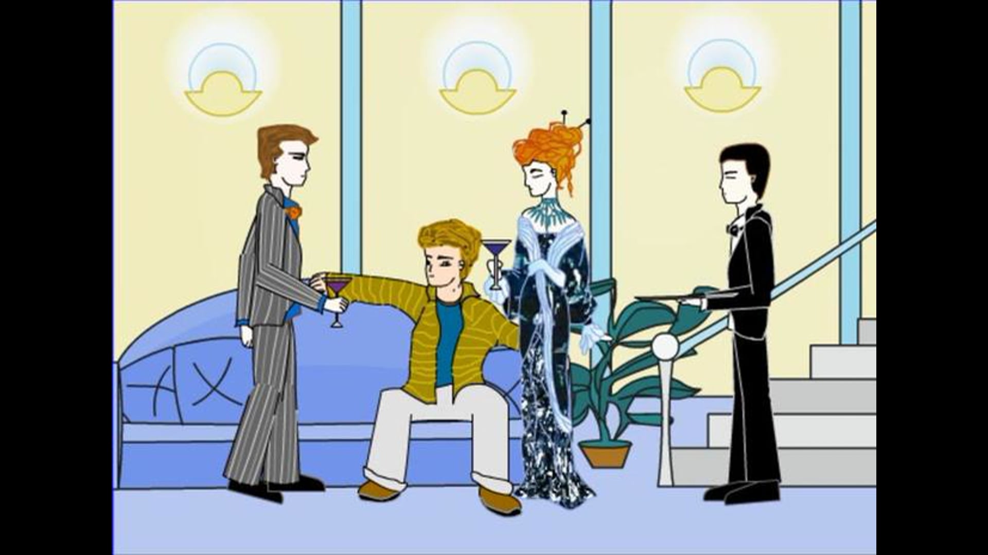 Babylon Revisited (high school animation)