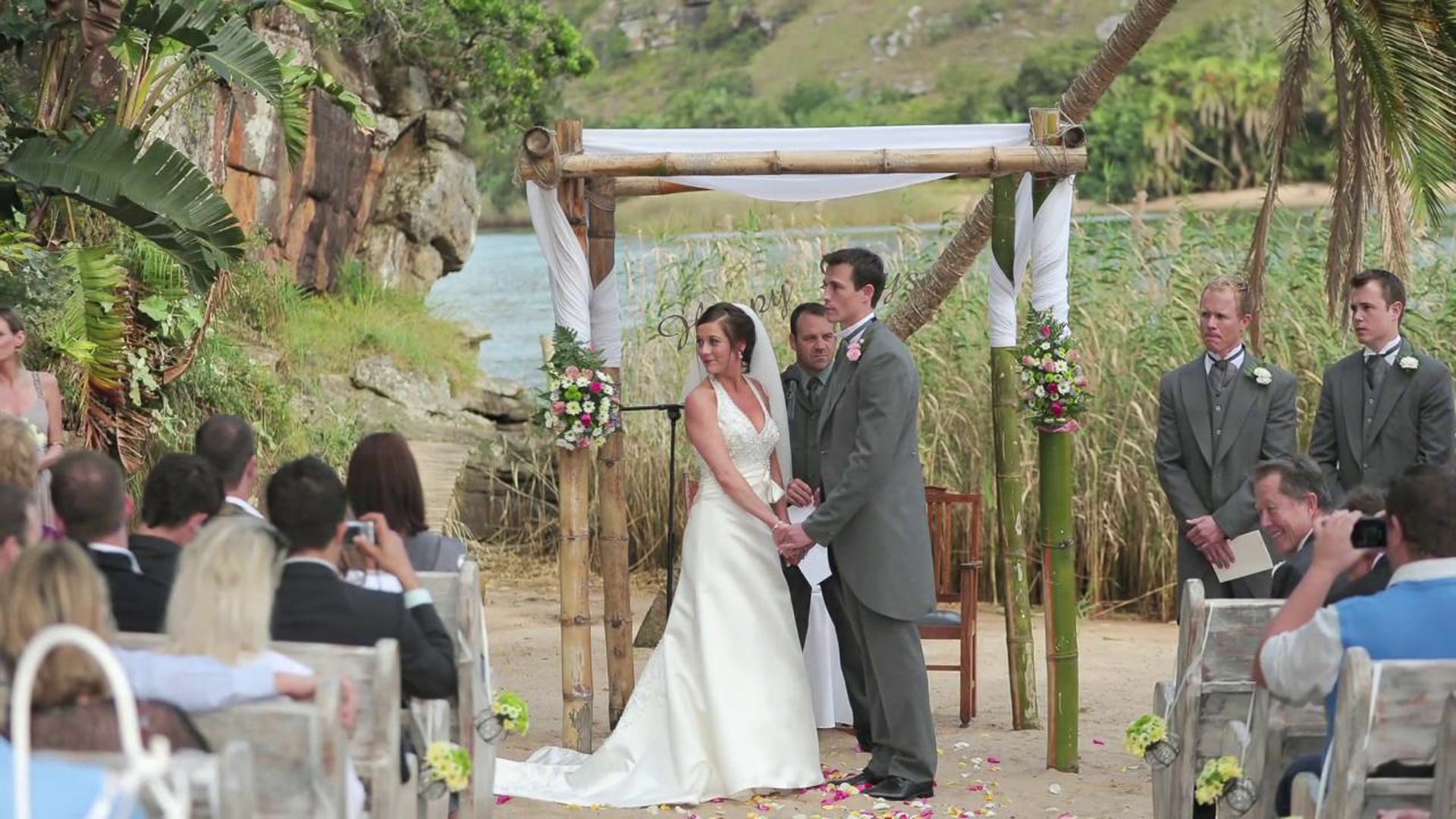 Chevaune & Lawrence's Wedding day