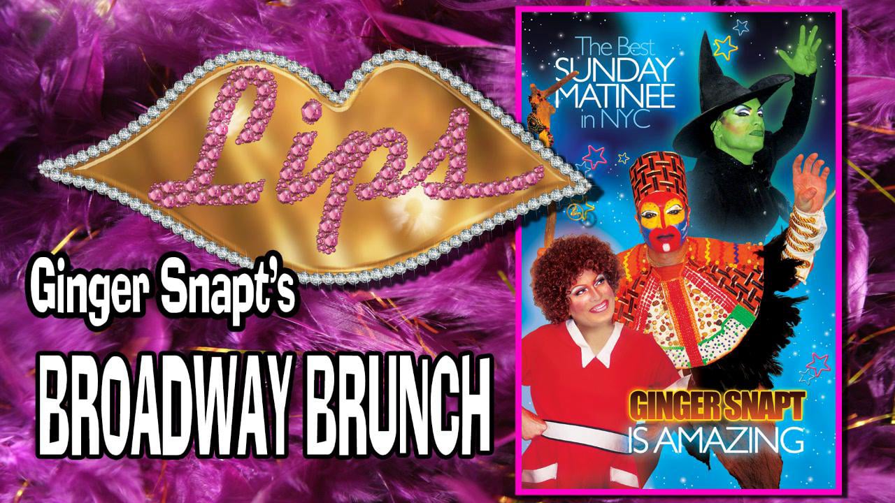 LIPS RESTAURANT NYC Ginger Snapts Broadway Brunch on Vimeo