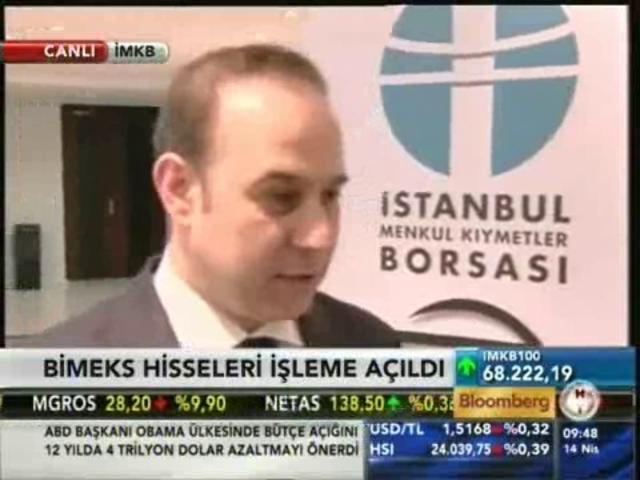 BİMEKS - BLOOMBERG HT TV
