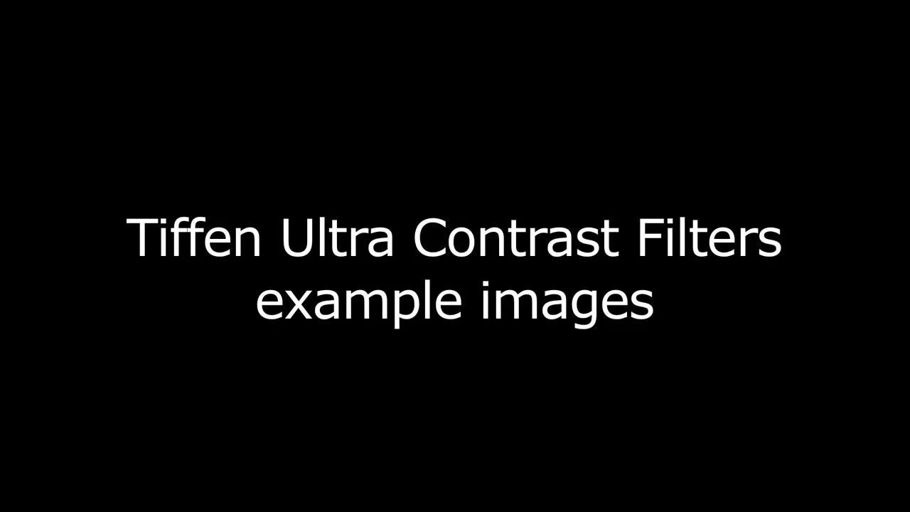 Tiffen Ultra Contrast example film