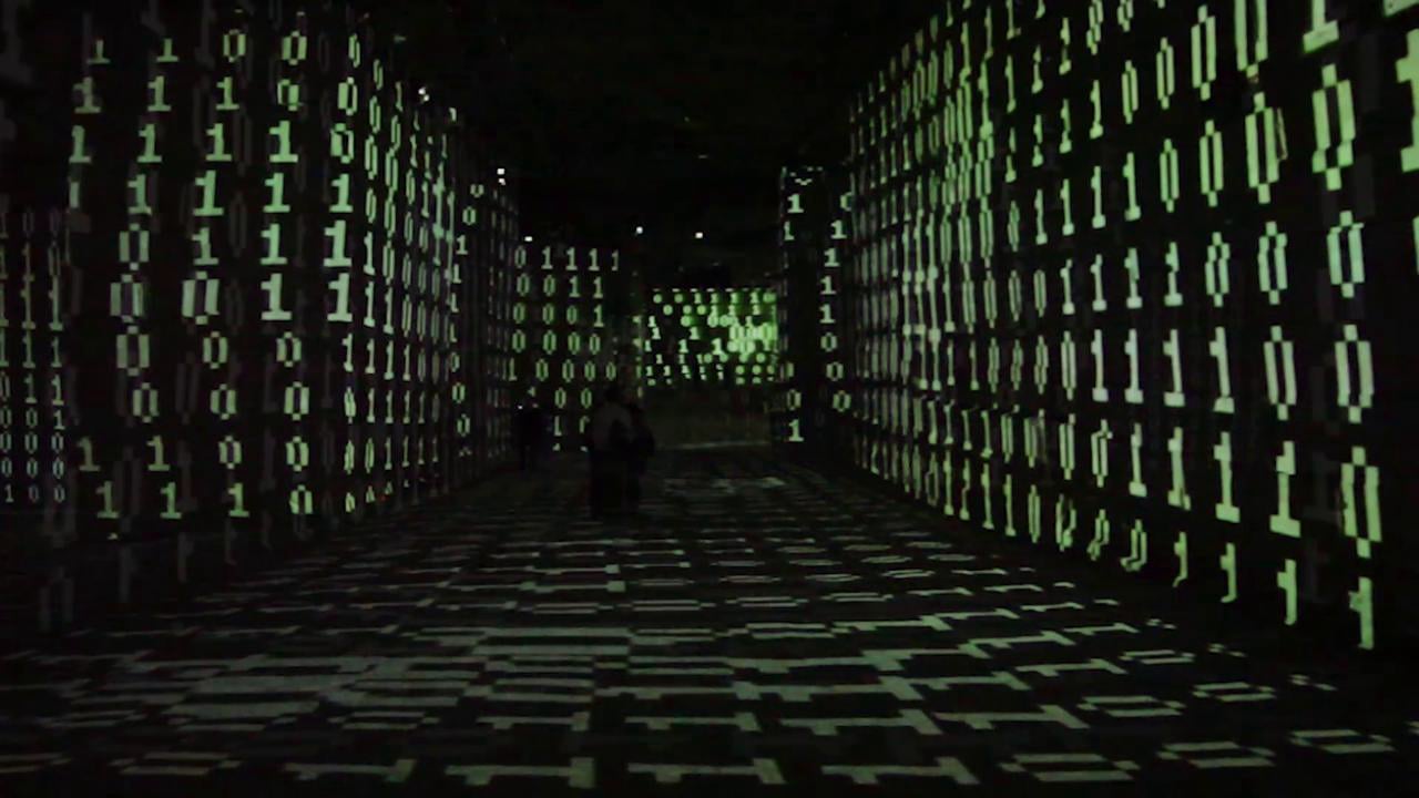 Screenshot of La Vague des Pixels