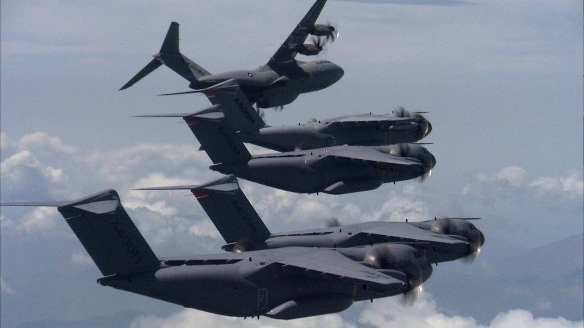 A400M Vol Patrouille - A400M Formation flight