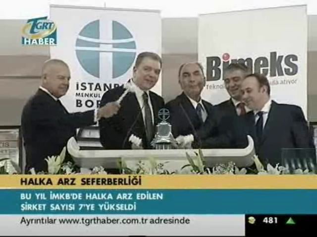 BİMEKS - TGRT HABER